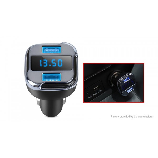 2-in-1 Vehicle GPS Tracker USB Car Cigarette Lighter Charger